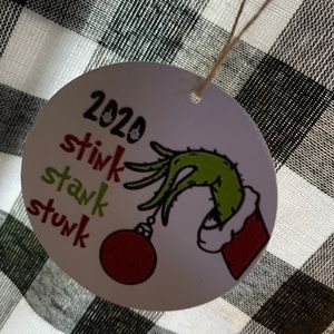 2020 Grinch ornament